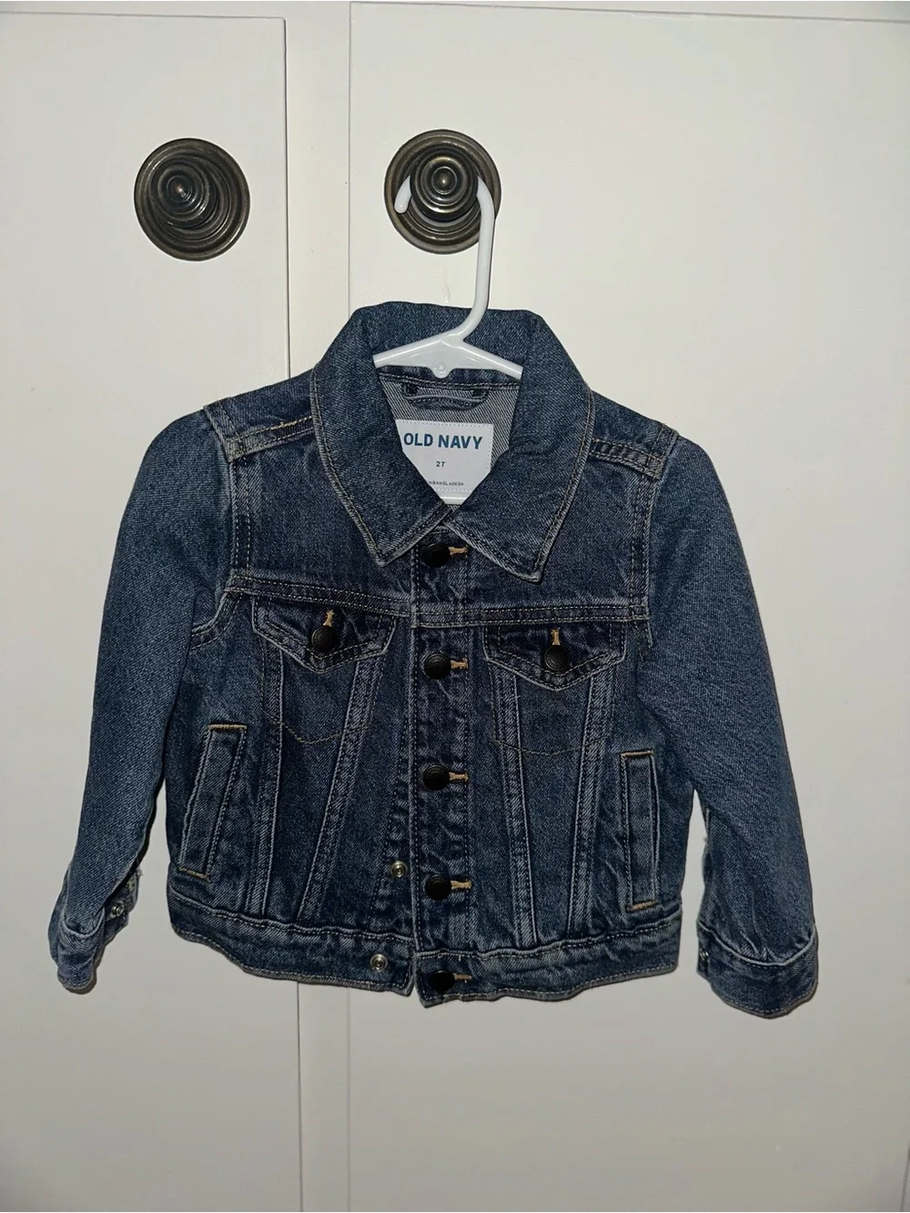 Old Navy Girls Blue Denim Jean Jacket